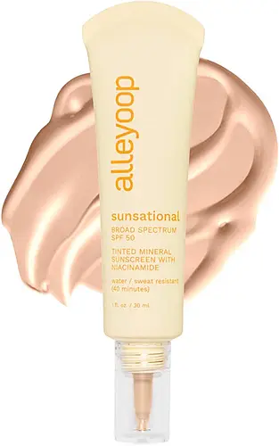 Alleyoop Sunsational SPF 50 Skin Tint with Niacinamide Glisten