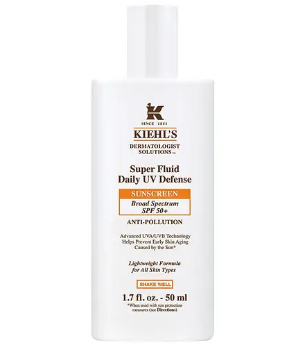 Kiehl's Super Fluid Daily UV Defense Sunscreen Broad Spectrum SPF 50+