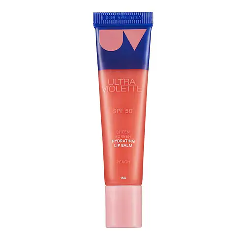 Ultra Violette Sheen Screen Hydrating Lip Balm SPF 50 Peach