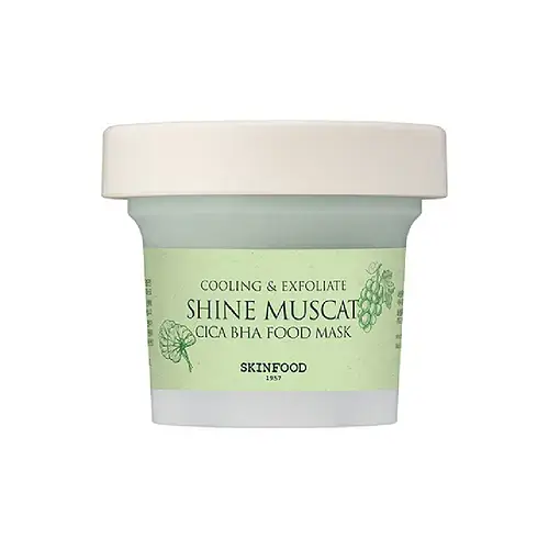 Skinfood Food Mask Shine Muscat Cica BHA