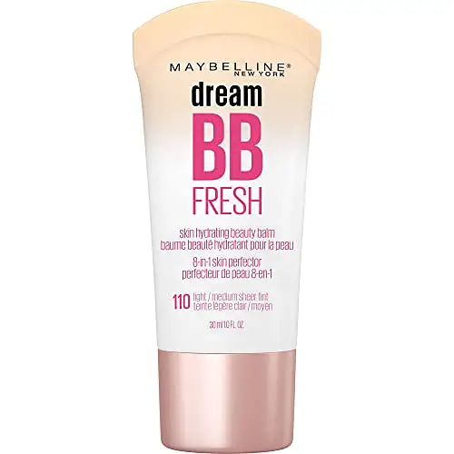 Maybelline Dream Fresh Skin Hydrating BB cream, 8-in-1 Skin Perfecting Beauty Balm with Broad Spectrum SPF 30