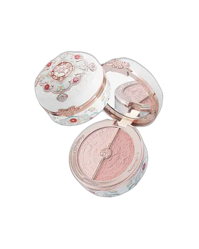 Flower Knows Butterfly Cloud Collar Rouge Box Highlighting & Blush Duo Powder 01 Rouge Snow