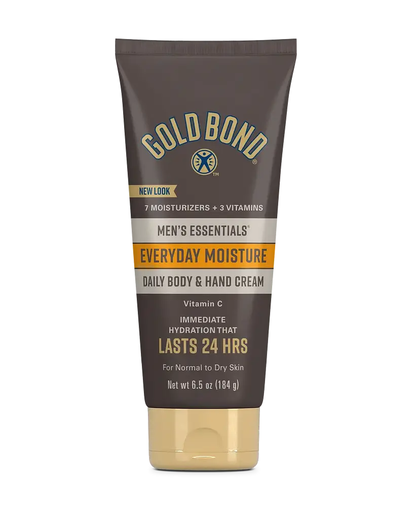 Gold Bond Men's Essentials Everyday Moisture Daily Body & Hand Cream