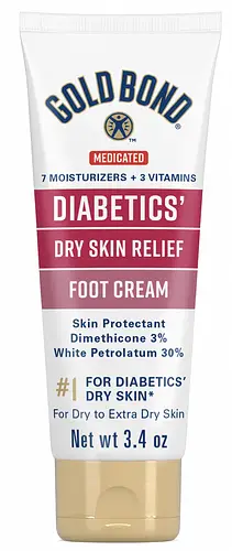 Gold Bond Diabetics' Dry Skin Relief Medicated Foot Cream