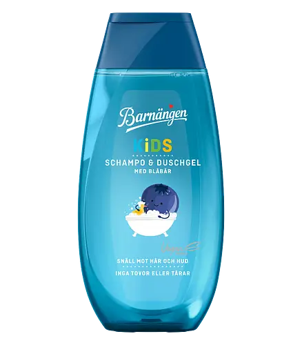Barnängen Kids Schampo & Duschgel Med Blåbär