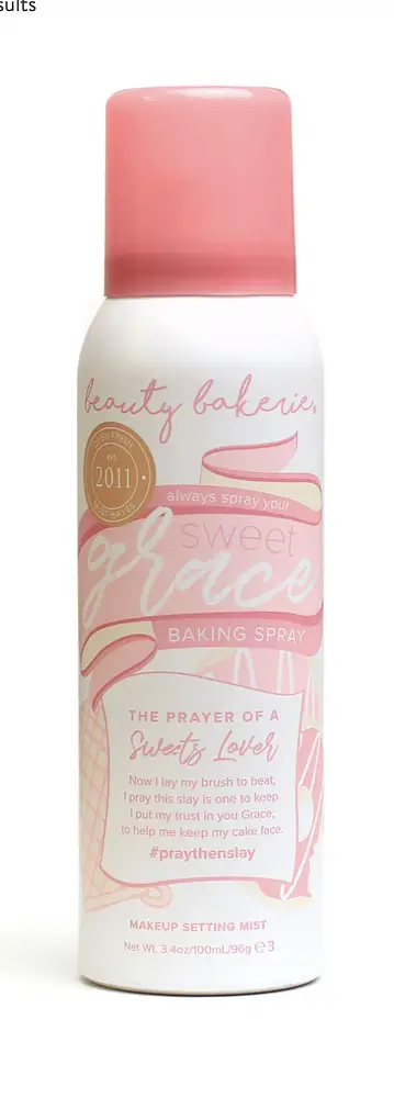 Beauty Bakerie Spray Your Grace Baking Spray