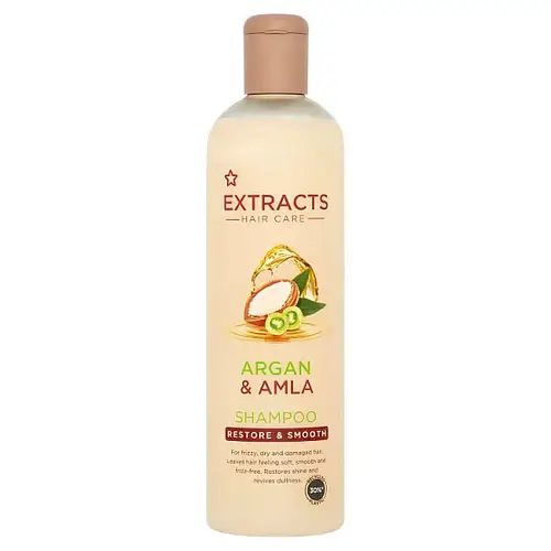 Superdrug Extracts Argan & Amla Shampoo