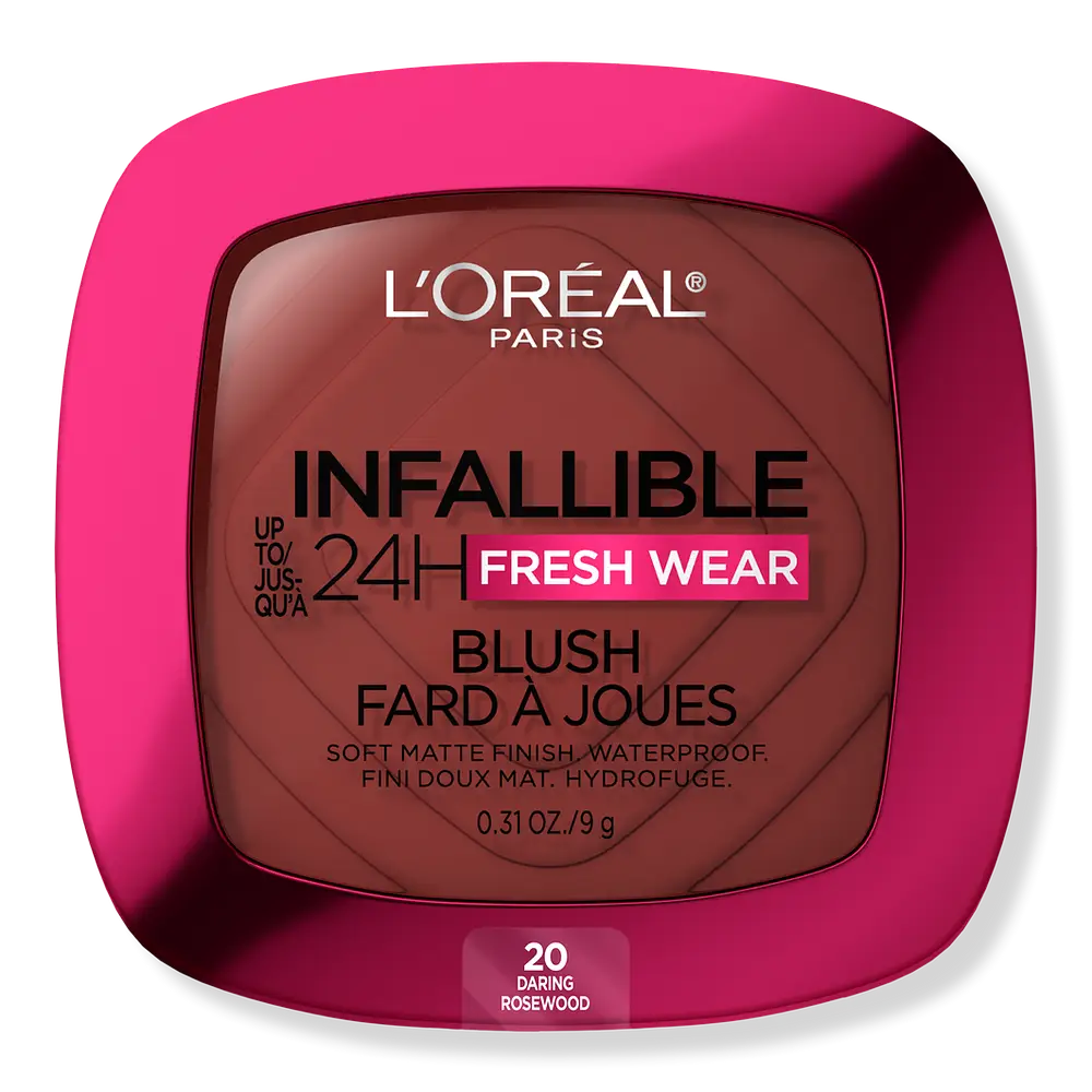 L'Oreal Infallible 24H Fresh Wear Soft Matte Blush 20 Daring Rosewood