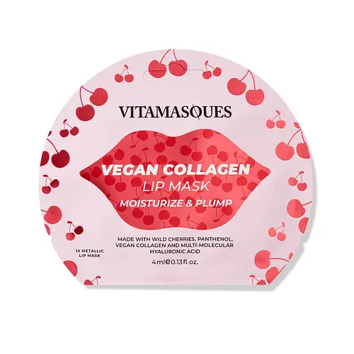 Vitamasques Cherry Vegan Collagen Lip Mask (Moisturise & Plump)