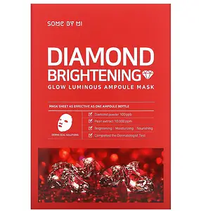 Some By Mi Glow Luminous Ampoule Mask Diamond Brightening