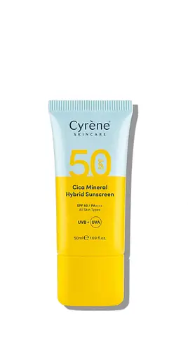 cyrene Cica Mineral Hybrid Sunscreen SPF 50