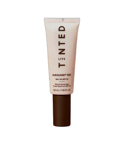 Live Tinted Hueguard Skin Tint SPF 50 Mineral Sunscreen Broad Spectrum 10 - Light (Cool Undertone)