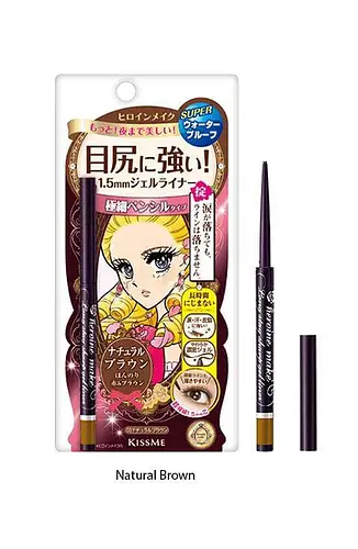 ISEHAN Kiss Me Heroine Make Long Stay Sharp Gel Liner 03 Natural Brown