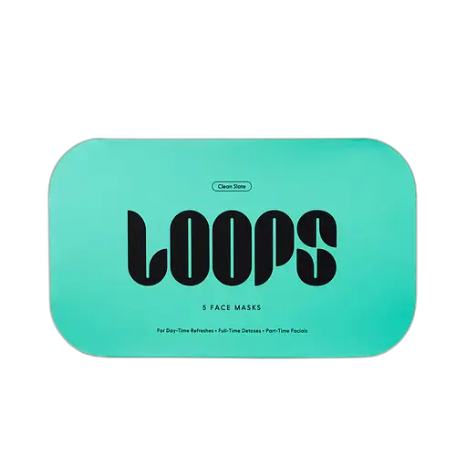 Loops Clean Slate Detoxifying Hydrogel Face Mask