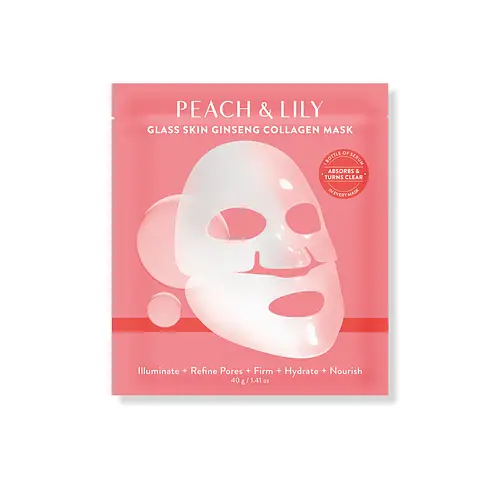 Peach & Lily Glass Skin Ginseng Collagen Mask