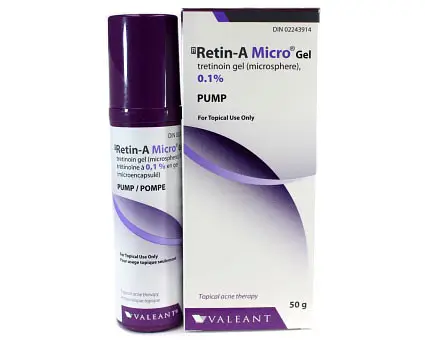Bausch Health Retin-A Micro (Tretinoin) Gel Microsphere 0.1%