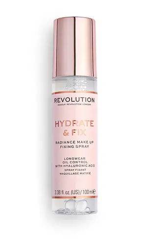 Revolution Beauty Hydrate & Fix Radiance Make Up Fixing Spray