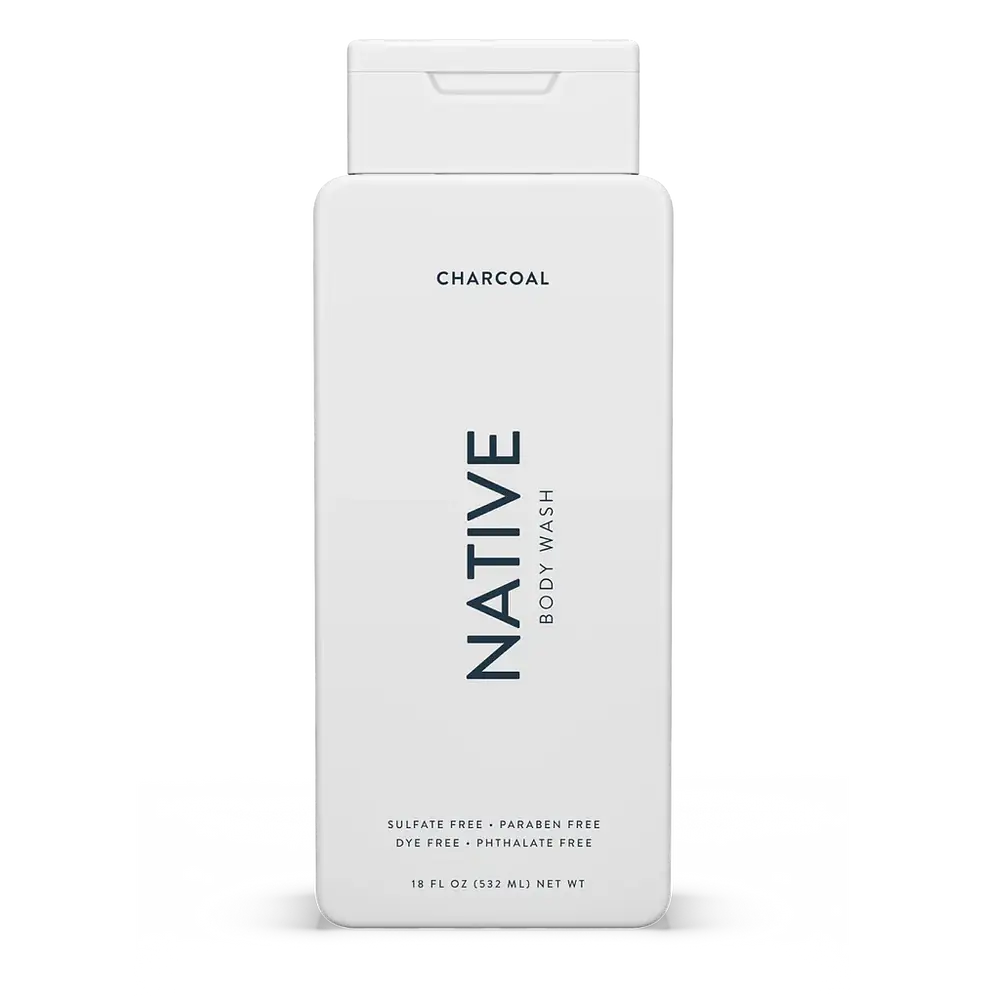 Native Body Wash Charcoal