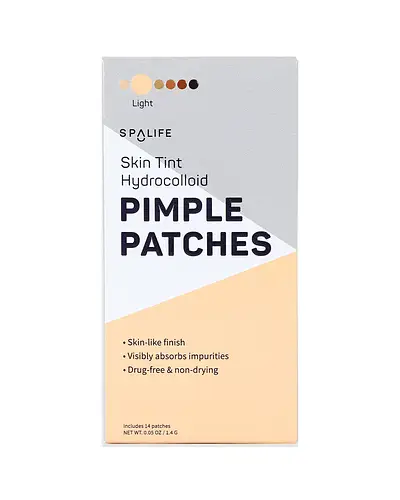 SpaLife Skin Tint Hydrocolloid Pimple Patches Light