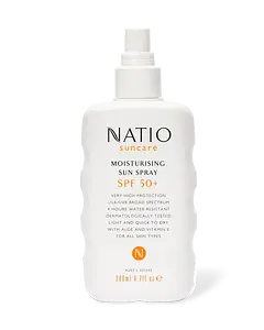 Natio Moisturising Sun Spray SPF 50+