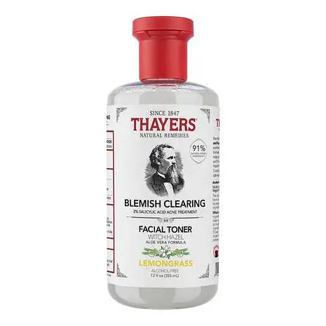 Thayers Blemish Clearing 2% Salicylic Acid Acne Treatment Toner