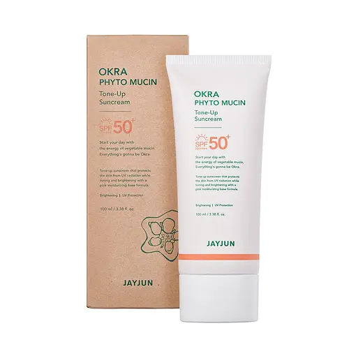 Jayjun Cosmetic Okra Phyto Mucin Tone-Up Sunscreen SPF 50+
