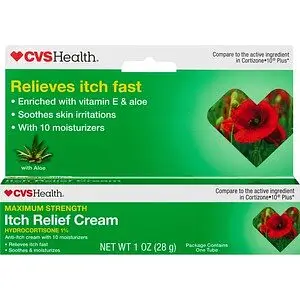 CVS Health Maximum Strength Itch Relief Cream