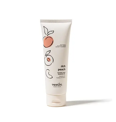 Resibo Rich Peach Natural Face Washing Gel
