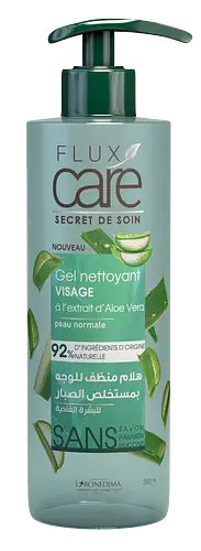 Flux Care Gel Nettoyant Visage Aloe Vera
