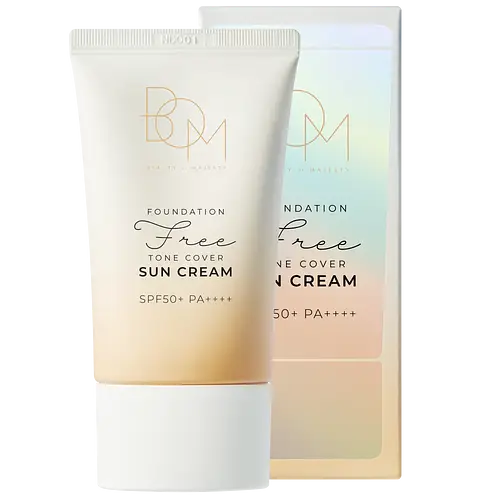 B.O.M - Beauty Of Majesty Foundation Free Tone Cover Sun Cream SPF 50+
