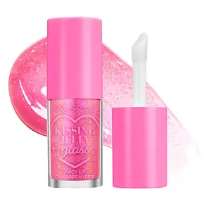 Too Faced Kissing Jelly Non-Sticky Lip Oil Gloss Bubblegum