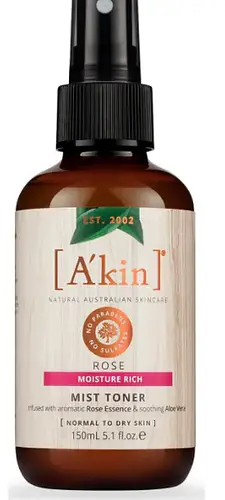 A'kin Rose Moisture Rich Mist Toner