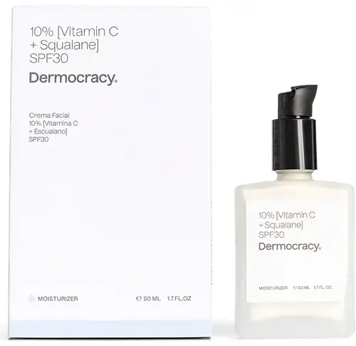 Dermocracy Hidratante 10% (Vitamina C + Escualano) SPF 30