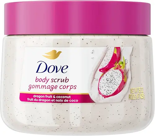 Dove Body Scrub Dragon Fruit & Coconut
