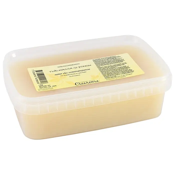 Crearome Glycerintvålmassa Semitransparent