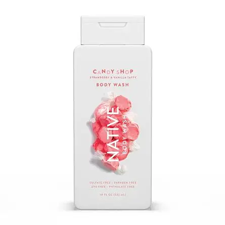 Native Body Wash Strawberry & Vanilla Taffy