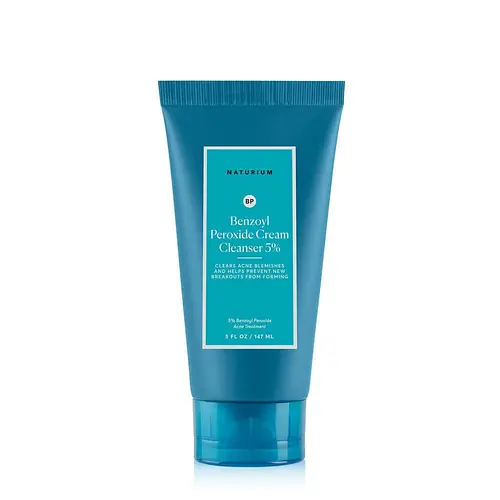 Naturium Benzoyl Peroxide Cream Cleanser 5%