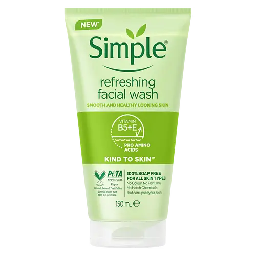 Simple Skincare Kind To Skin Refreshing Facial Wash Malaysia