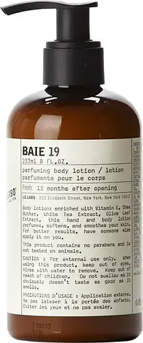 Le Labo Fragrances Perfuming Body Lotion Baie 19