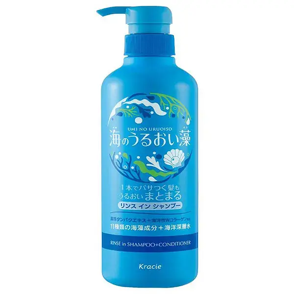 Kracie Umi No Uruoiso Moisturizing Algae Of The Sea Moisturizing Care Rinse In Shampoo