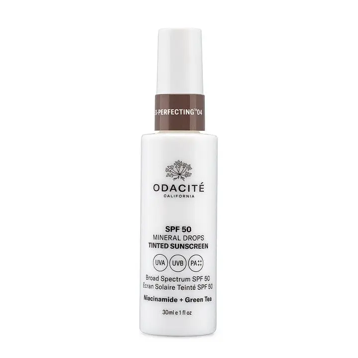 Odacité California SPF 50 Tinted Mineral Drops 05 Deep