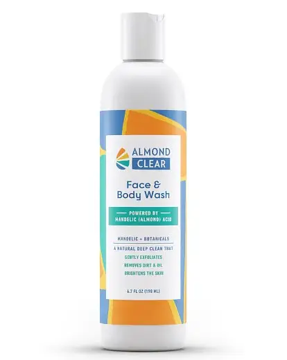 Almond Clear Face & Body Wash