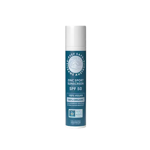 Reef Safe Zinc Sport Sunscreen SPF 50 Tan