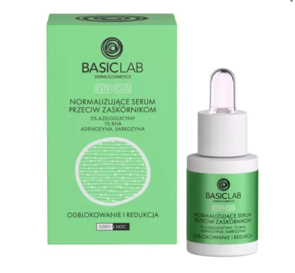 BasicLab Normalizujące Serum Przeciw Zaskórnikom