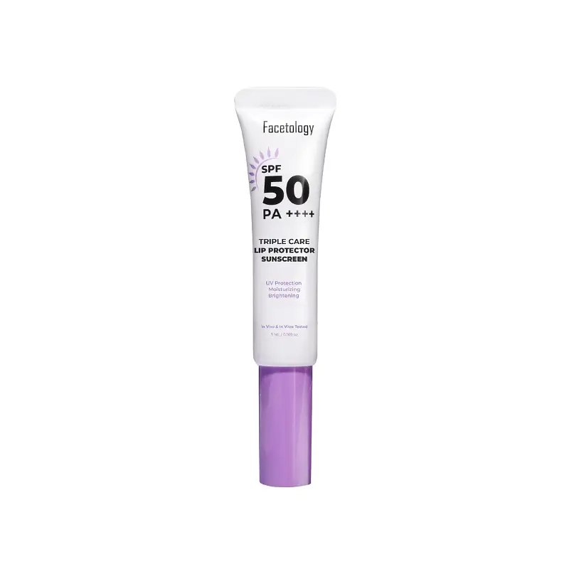 Facetology Triple Care Lip Protector Sunscreen SPF 50