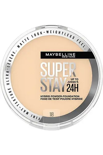 Maybelline Superstay 24H Hybrid Powder Foundation 118