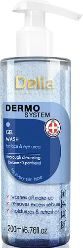Delia Cosmetics Dermo System Cleansing Washing Gel