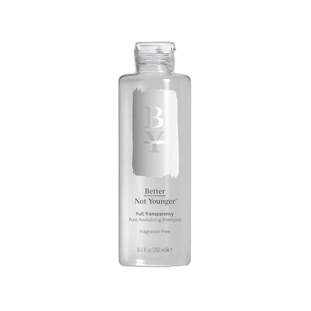 Better Not Younger Full Transparency Pure Revitalizing Shampoo