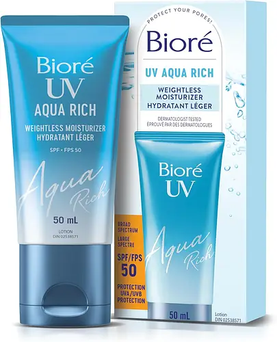 Biore UV Aqua Rich Weightless Moisturizer SPF 50