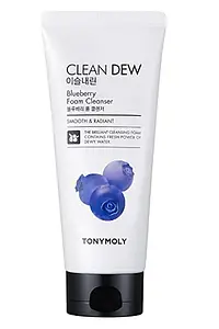 TONYMOLY Clean Dew Blueberry Foam Cleanser